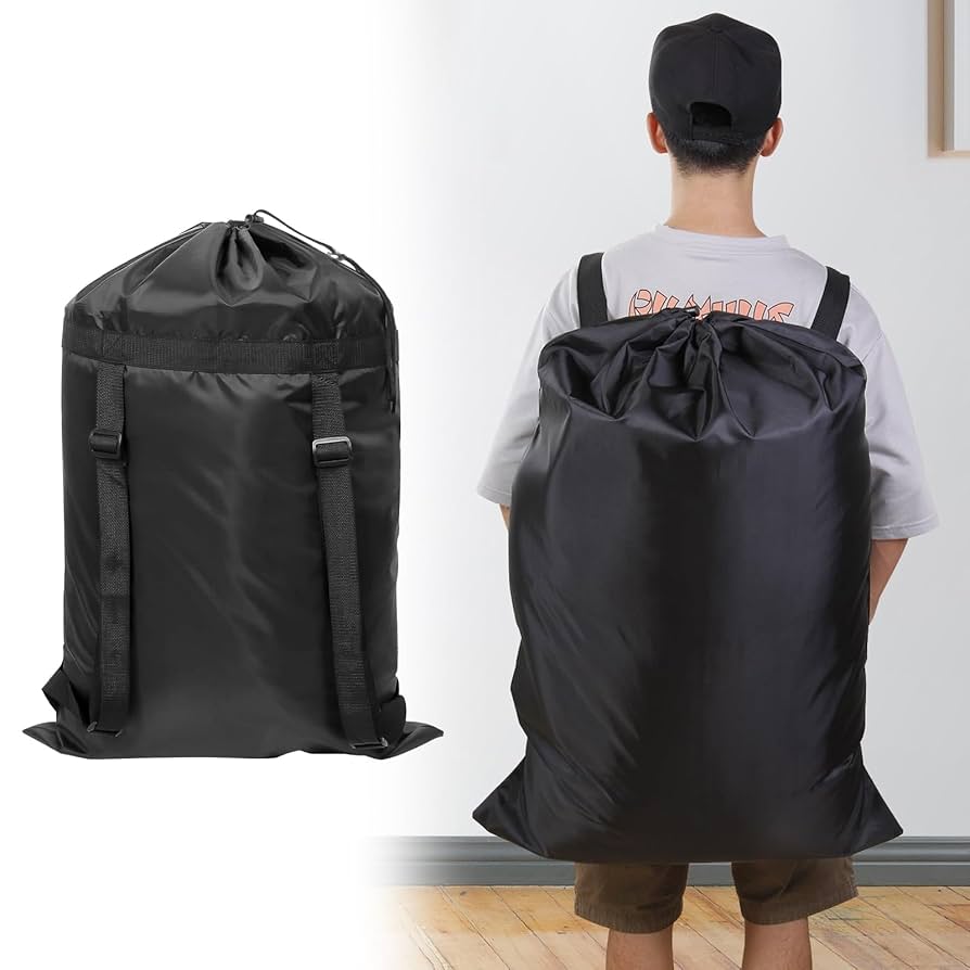 Amazon｜SENUN ランドリーバッグ 大容量 大きい リュック 背負う